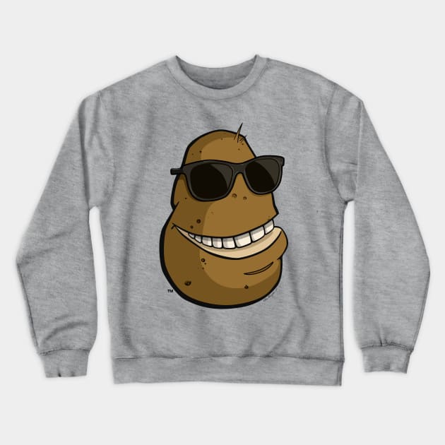 Tater Crewneck Sweatshirt by Smiling_Tater_Design